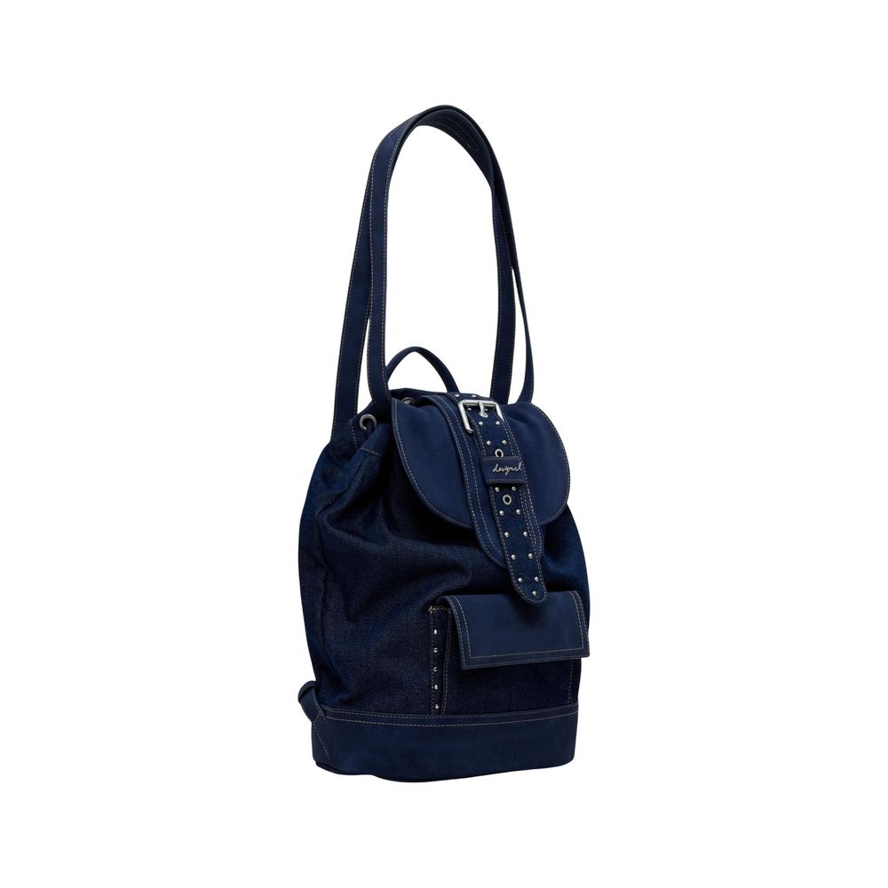 Blue Polyethylene Backpack - ventzia