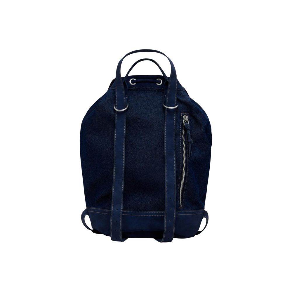 Blue Polyethylene Backpack - ventzia