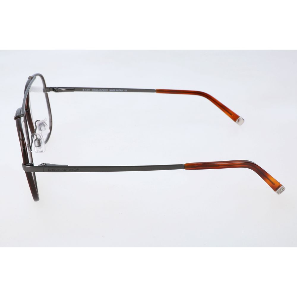 Brown Metal Glasses (Frames) - ventzia