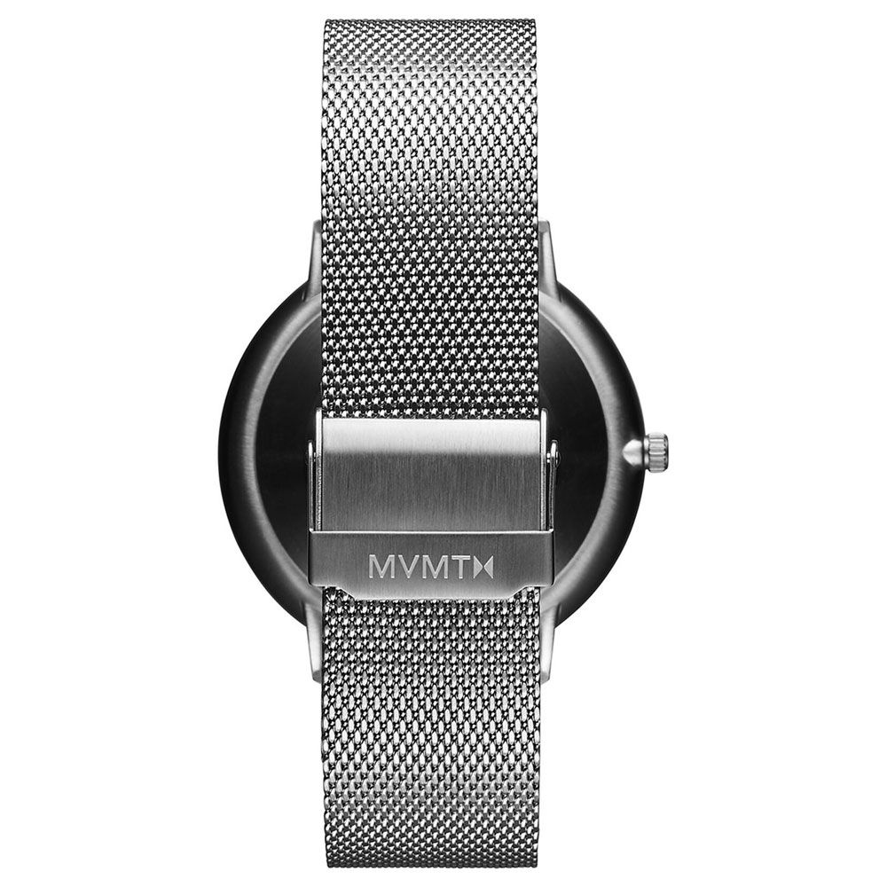 Gray Stainless Steel Dress Watch - ventzia