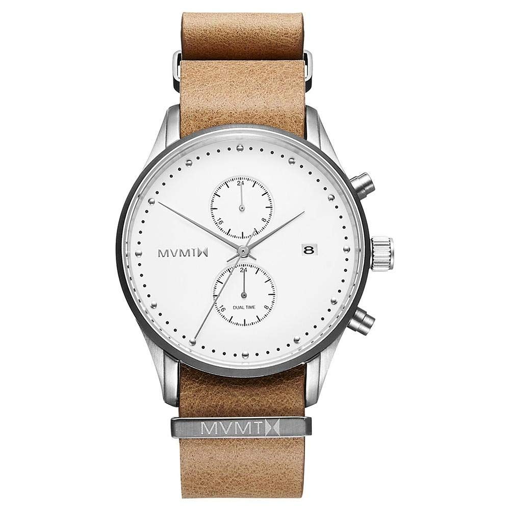 Brown Leather Dress Watch - ventzia