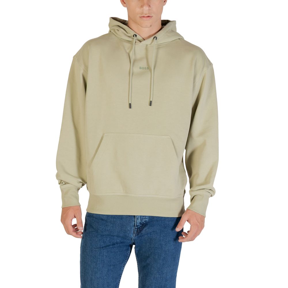 Green Cotton Hoodie - ventzia