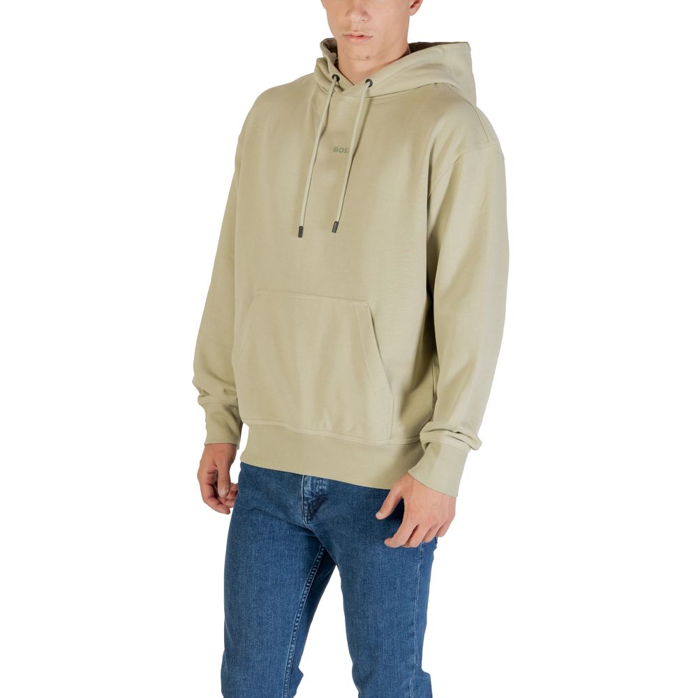 Green Cotton Hoodie - ventzia