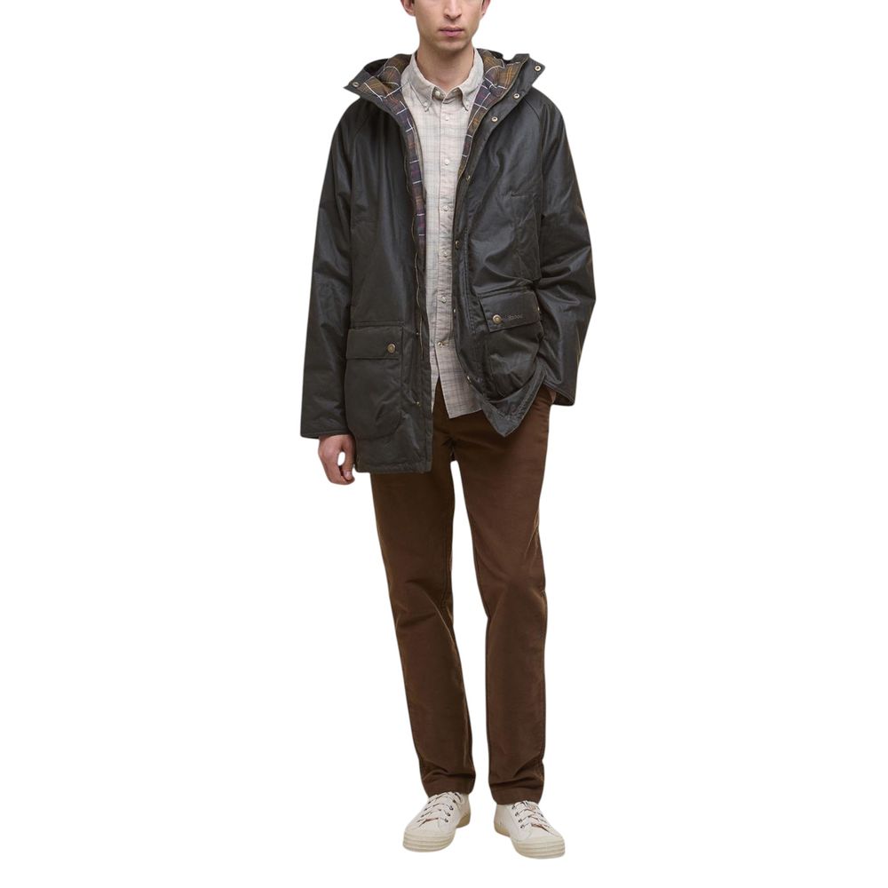 Green Cotton Parka - ventzia