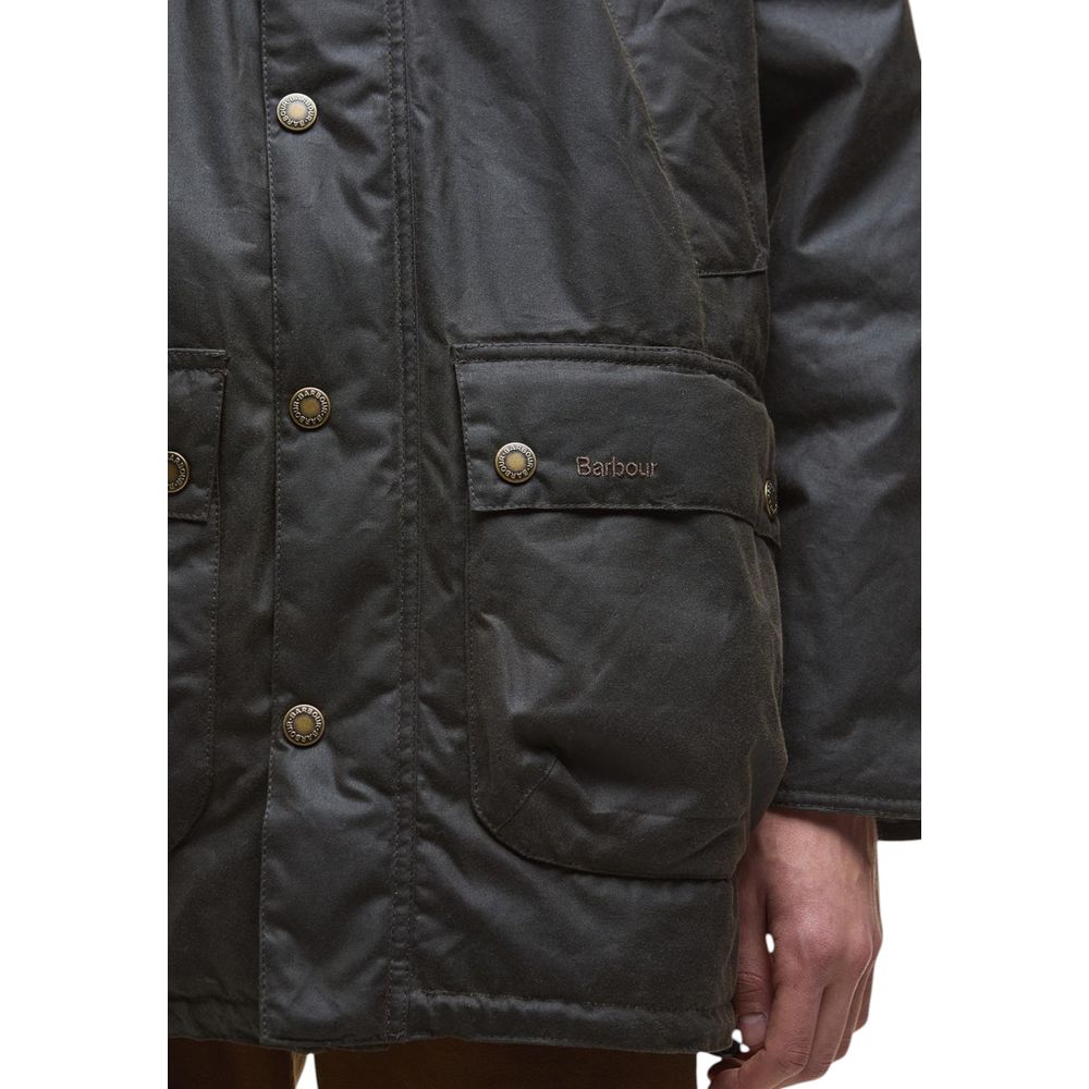 Green Cotton Parka - ventzia