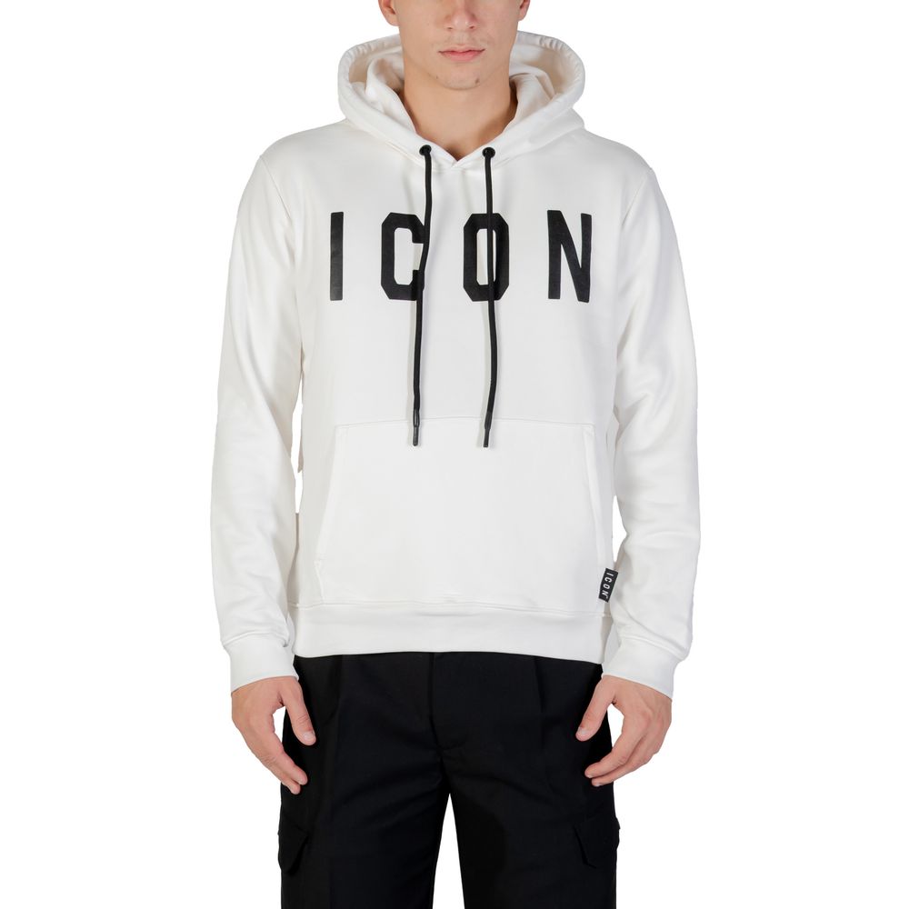 Black And White Cotton Hoodie - ventzia