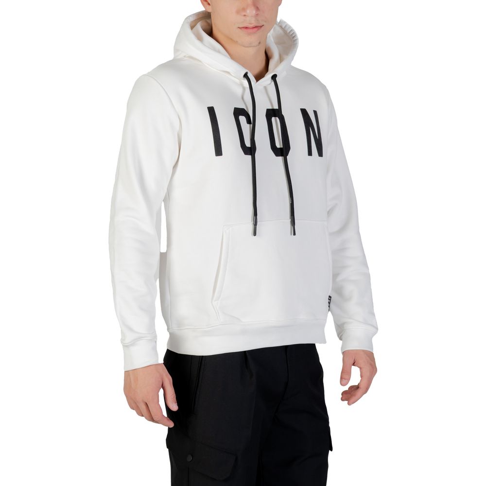 Black And White Cotton Hoodie - ventzia