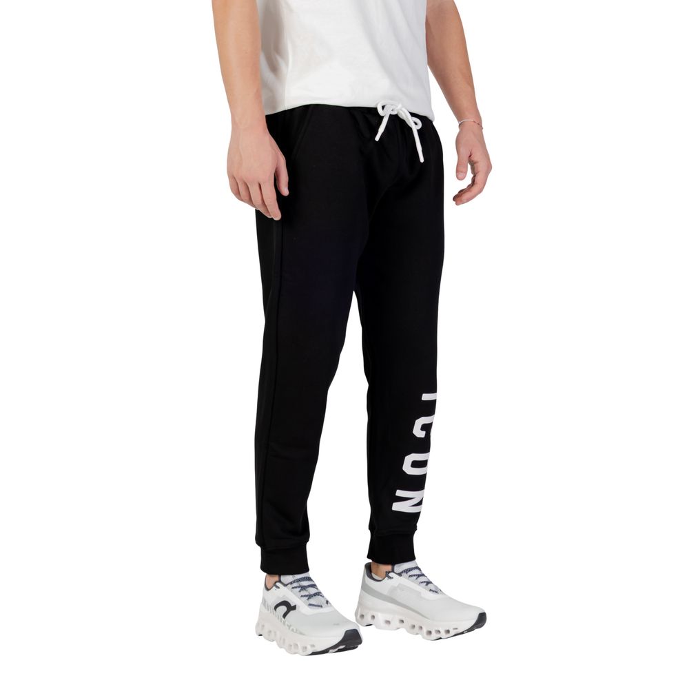 Black Cotton Joggers (Workout Pants) - ventzia