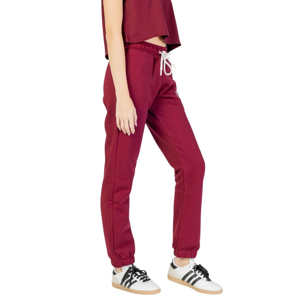 Bordeaux Cotton Joggers (Workout Pants) - ventzia