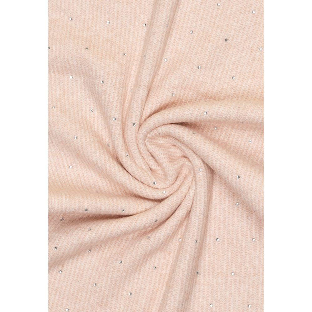 Pink Recycled Polyester Scarf - ventzia