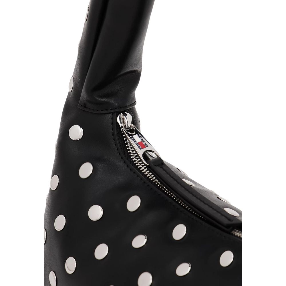 Black Polyethylene Handbag - ventzia