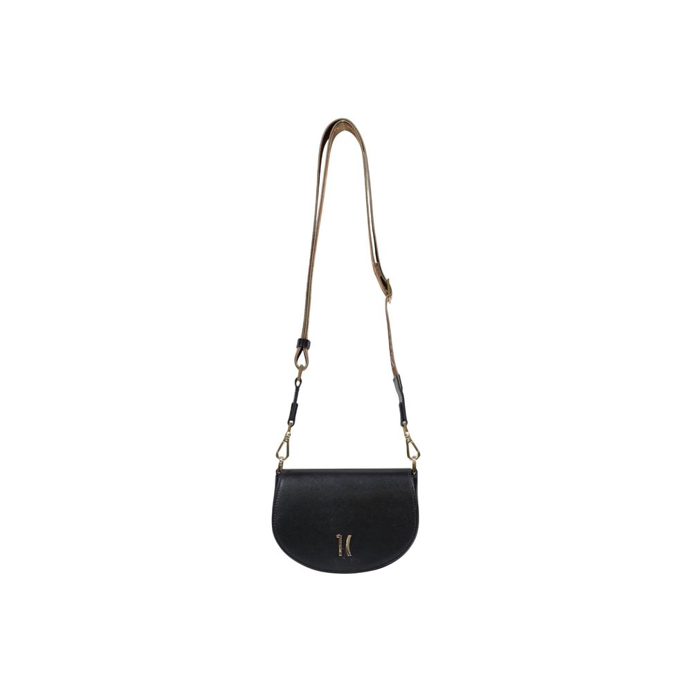 Black Leather Handbag - ventzia
