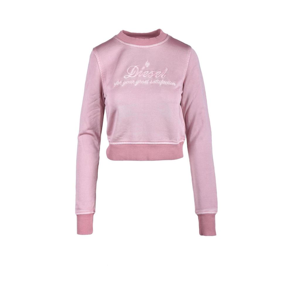 Pink Viscose Sweatshirt - ventzia