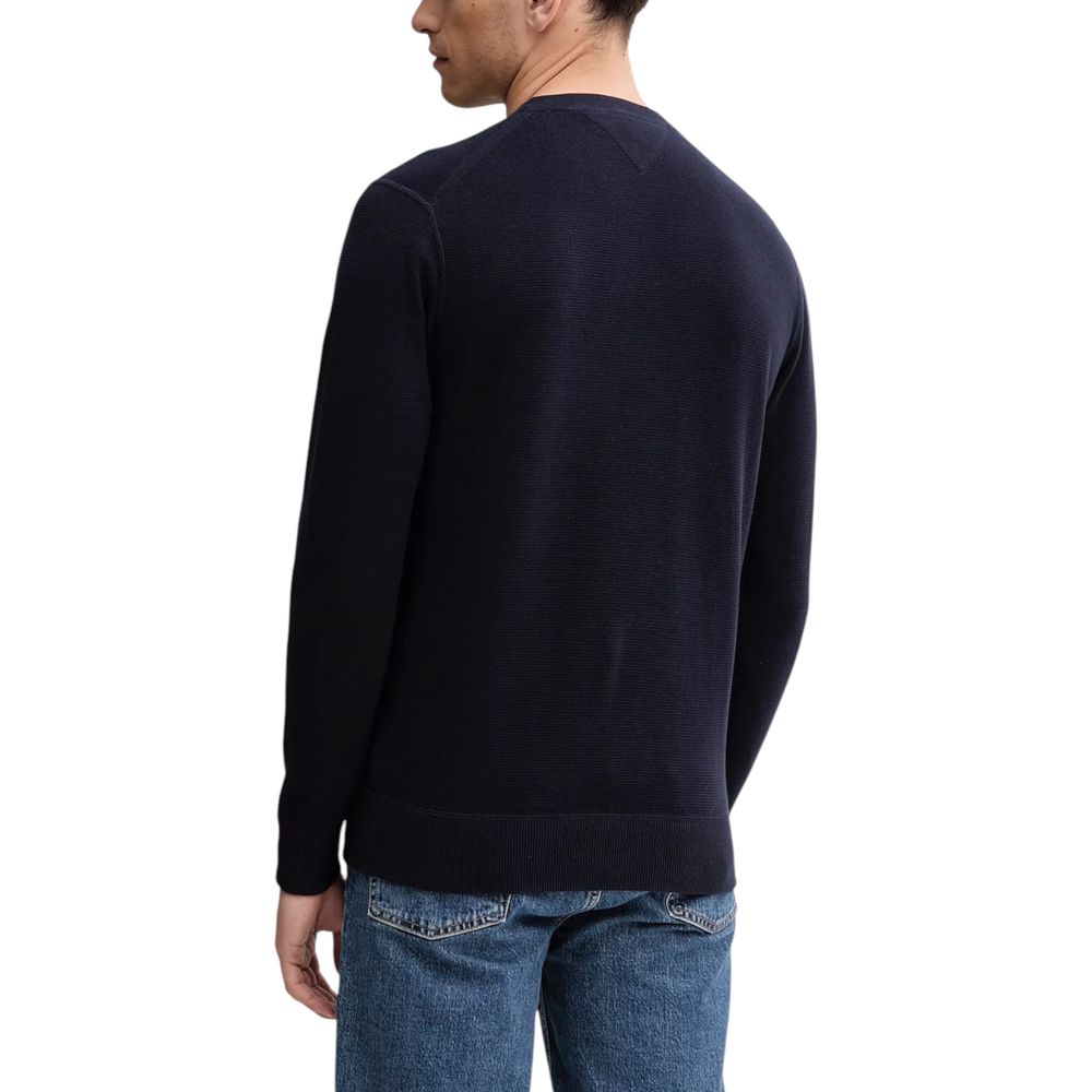 Blue Organic Cotton Sweatshirt - ventzia
