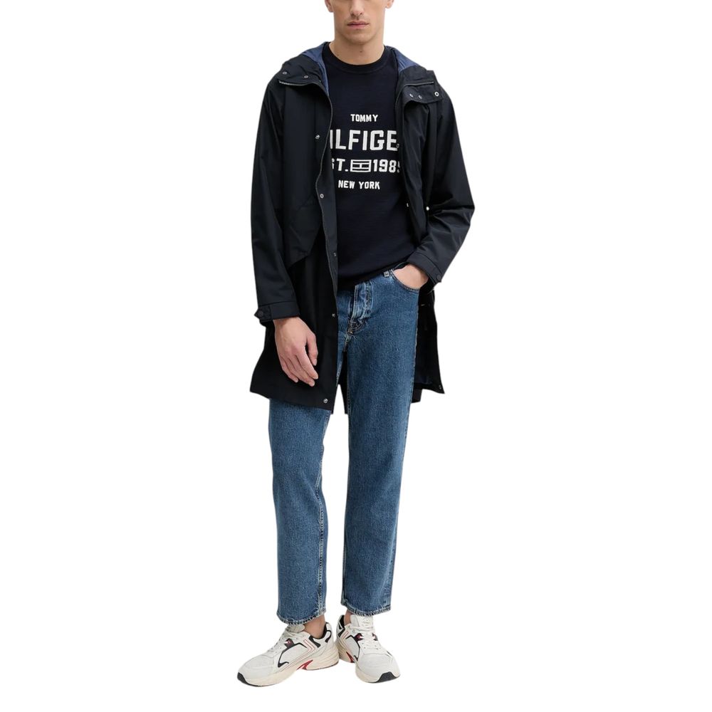 Blue Organic Cotton Sweatshirt - ventzia