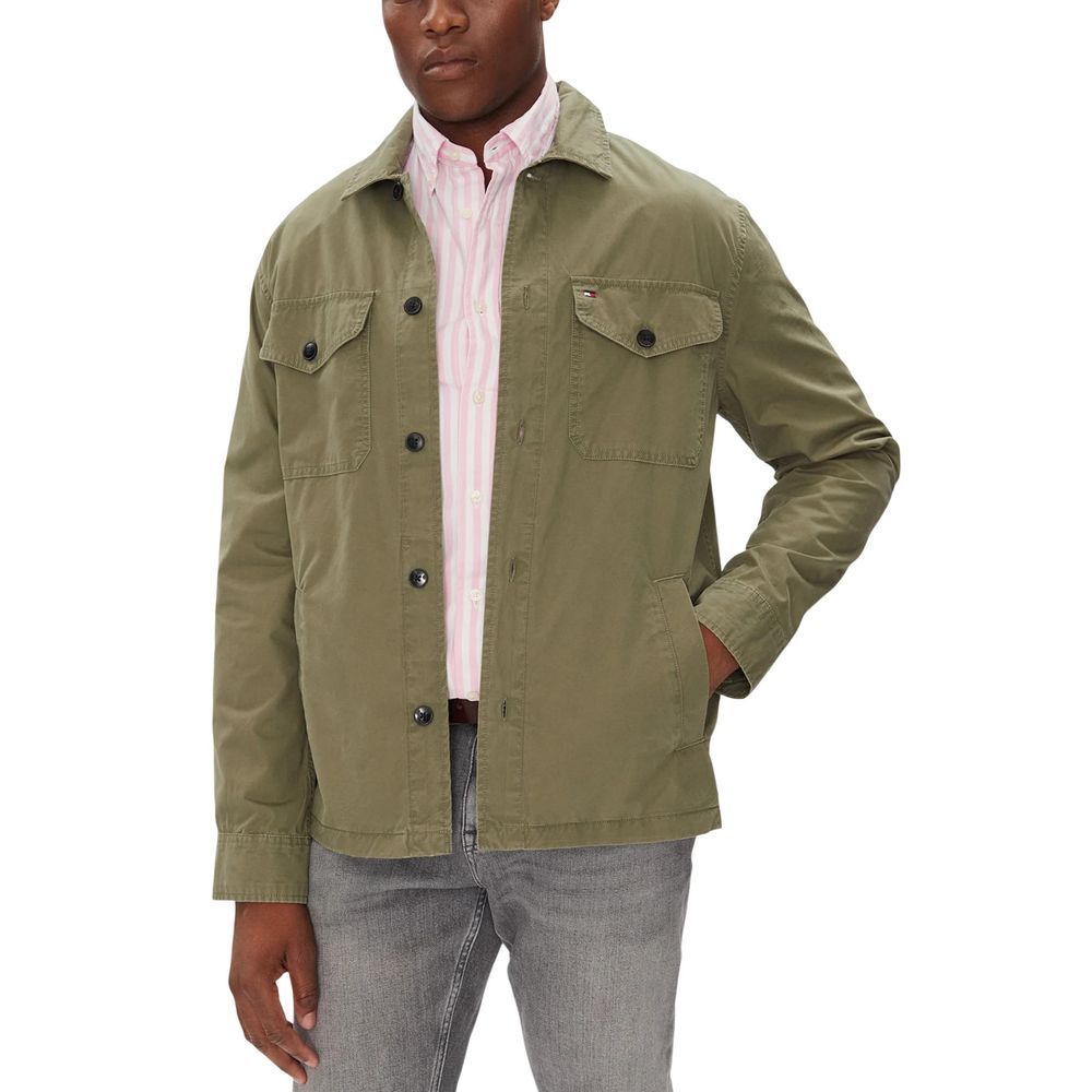 Bicolor Recycled Cotton Coat - ventzia