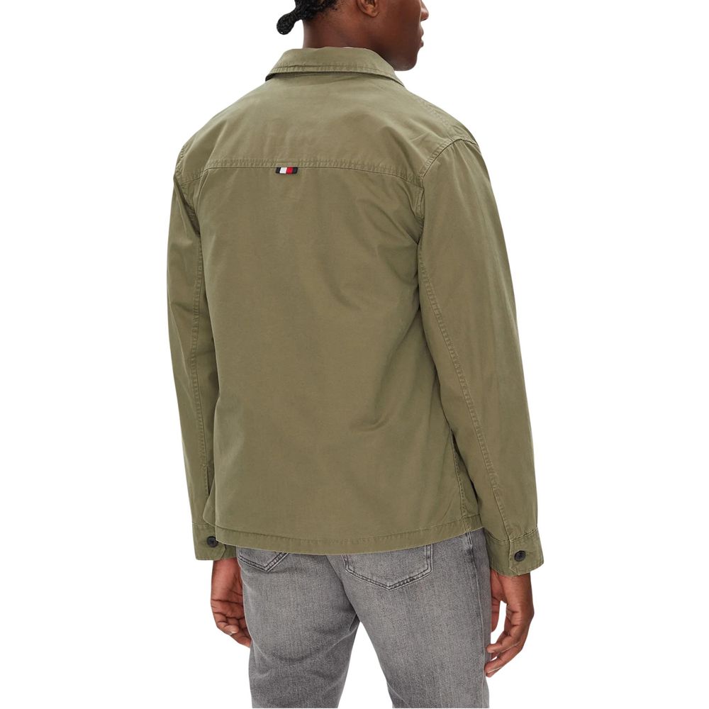 Bicolor Recycled Cotton Coat - ventzia