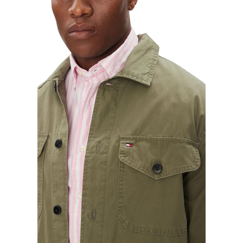 Bicolor Recycled Cotton Coat - ventzia