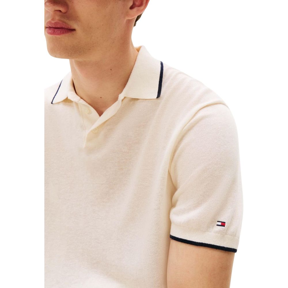 Beige Lyocell T-Shirt - ventzia