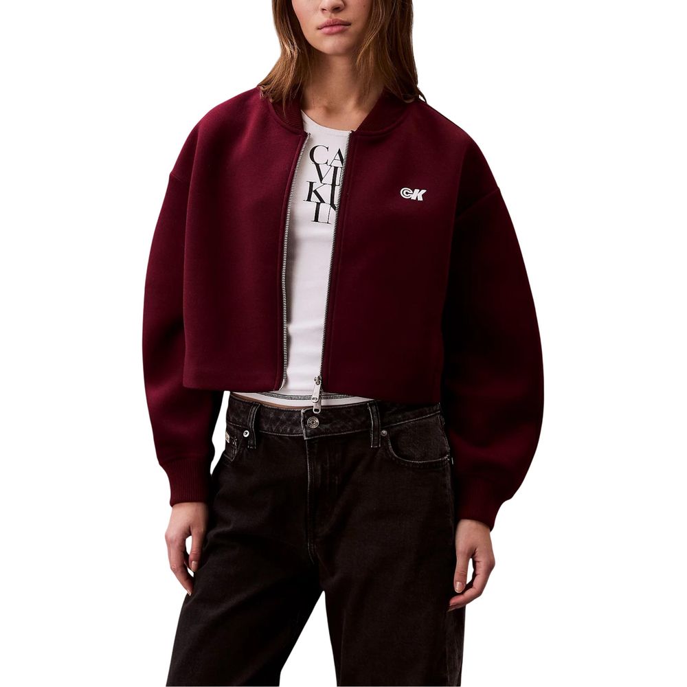 Bordeaux Viscose Bomber - ventzia