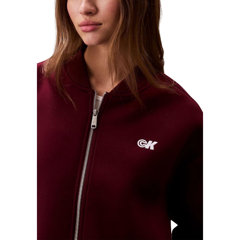 Bordeaux Viscose Bomber - ventzia