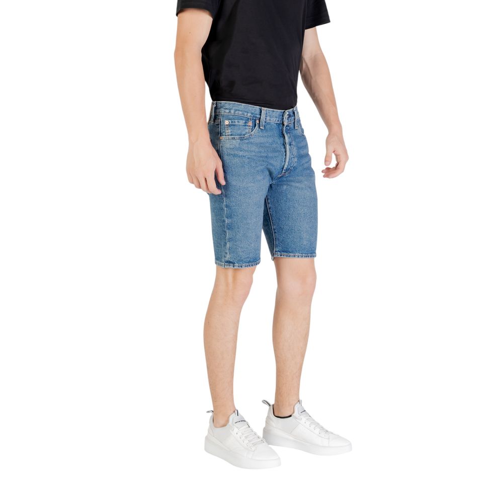 Blue Denim Shorts - ventzia