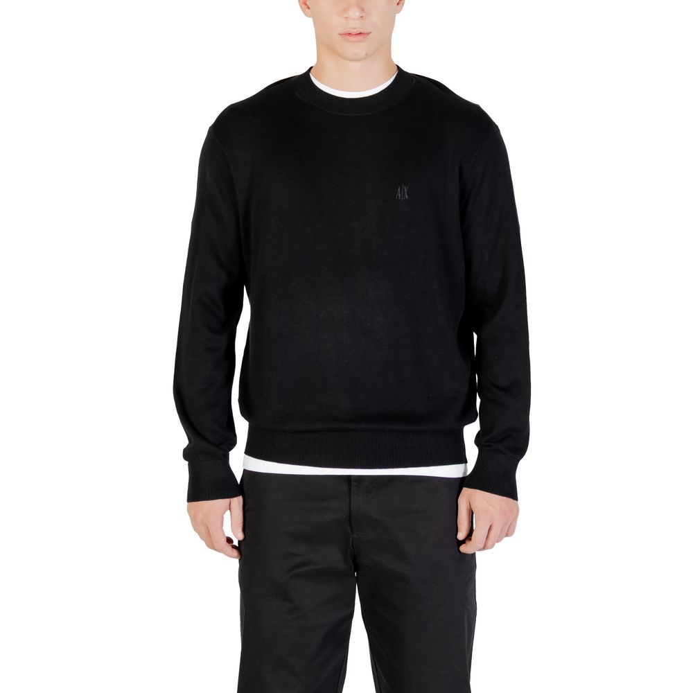 Black Viscose Sweatshirt - ventzia