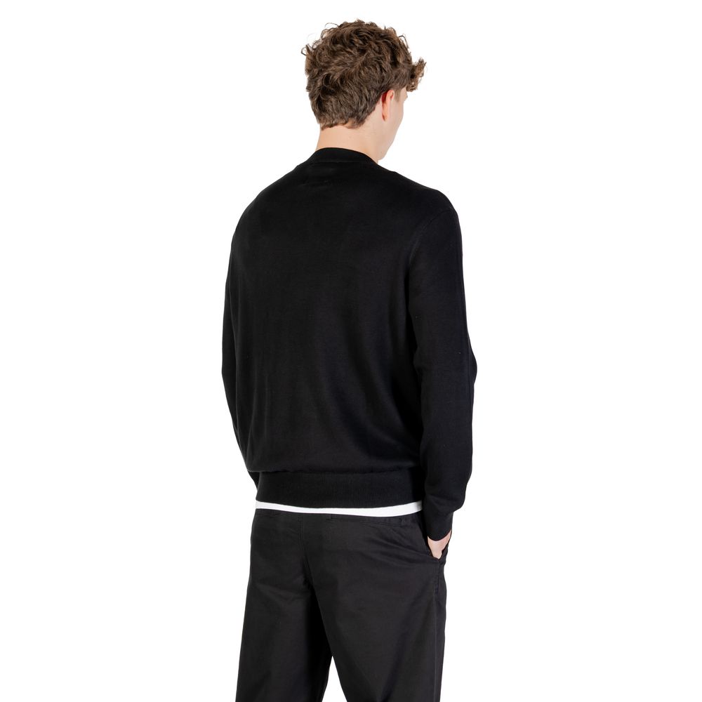 Black Viscose Sweatshirt - ventzia