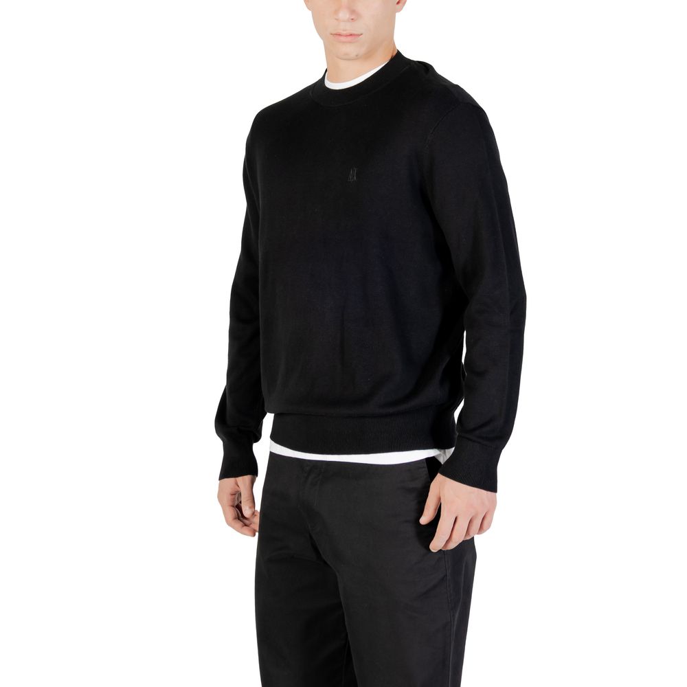 Black Viscose Sweatshirt - ventzia