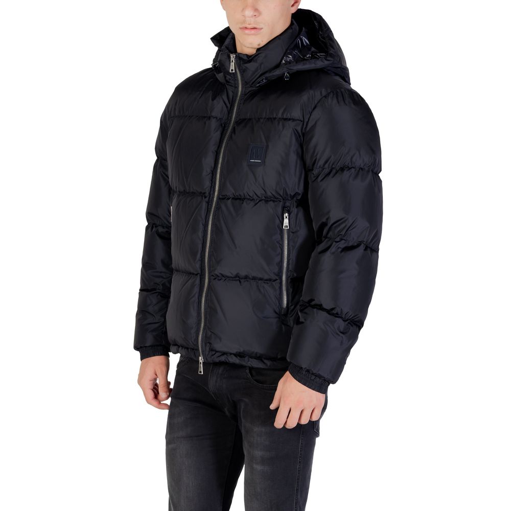 Blue Polyamide Coat - ventzia