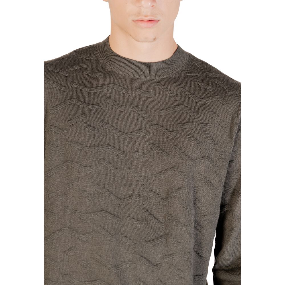 Green Marabou Sweatshirt - ventzia