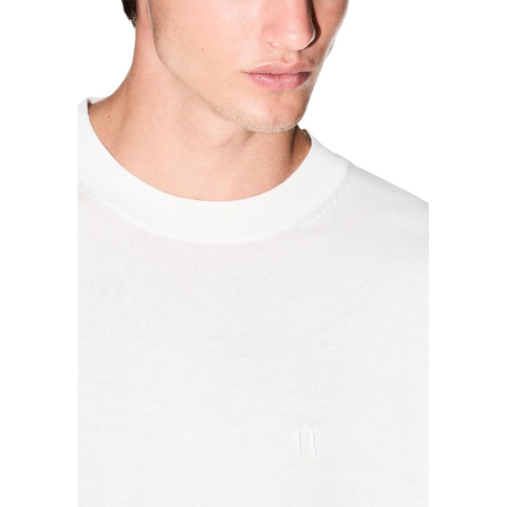 Cream Viscose Sweatshirt - ventzia