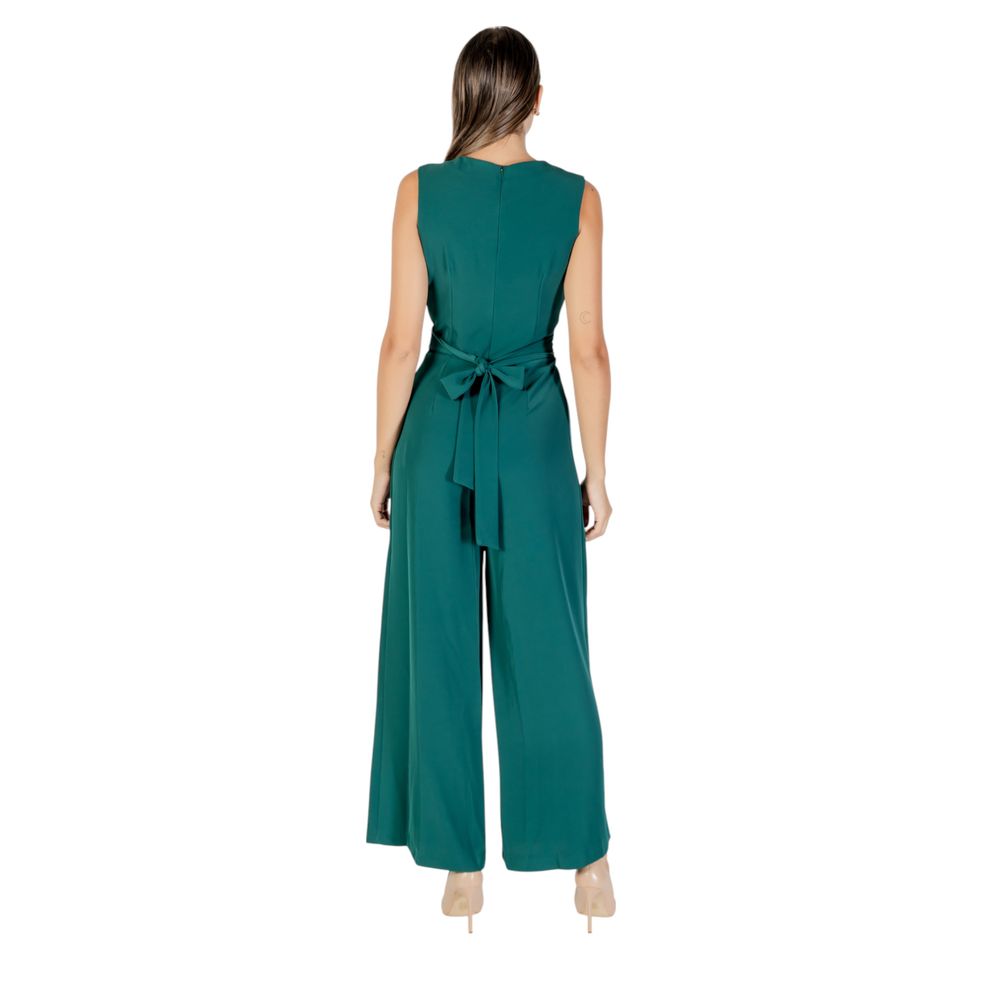 Bicolor Polyester Jumpsuit - ventzia