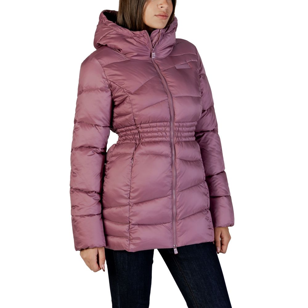 Purple Polyamide Bomber - ventzia