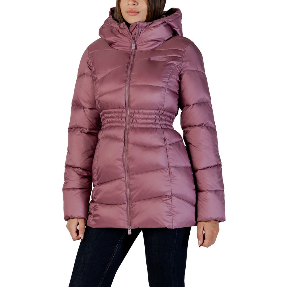 Purple Polyamide Bomber - ventzia