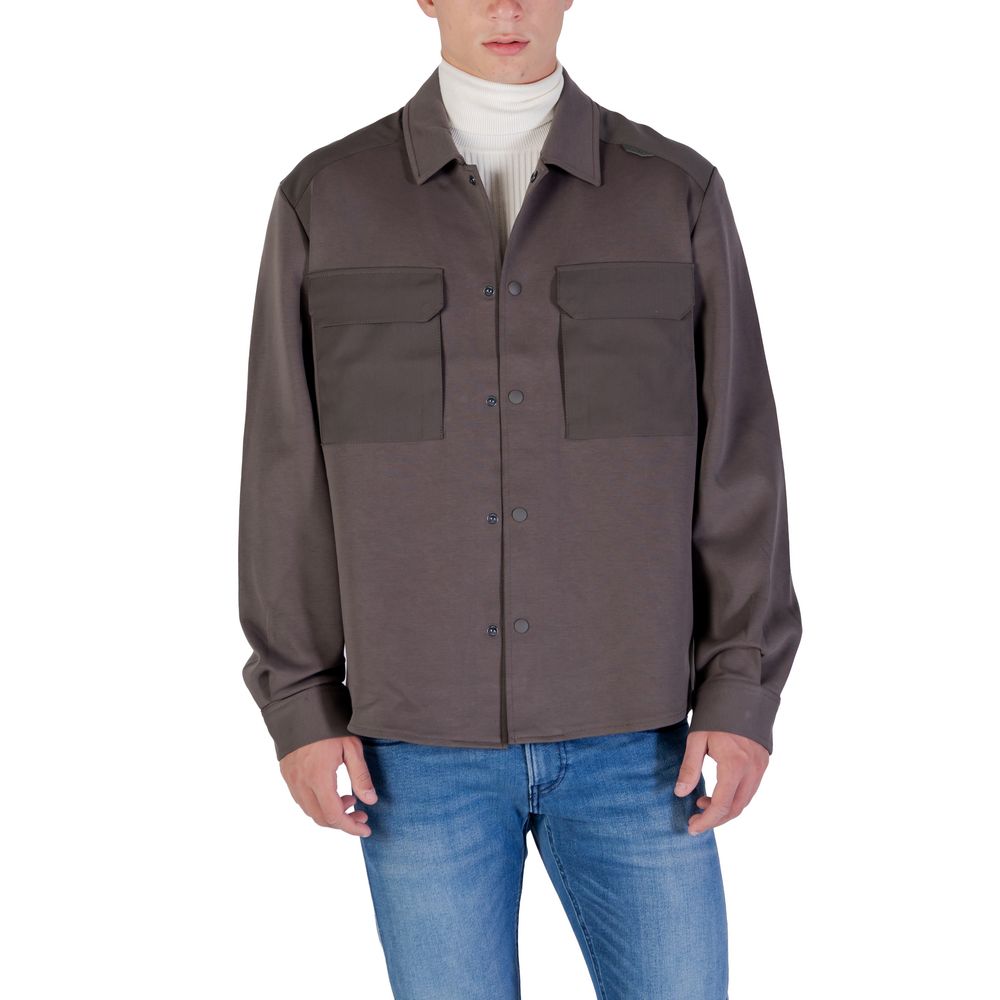 Green Denim Shirt - ventzia