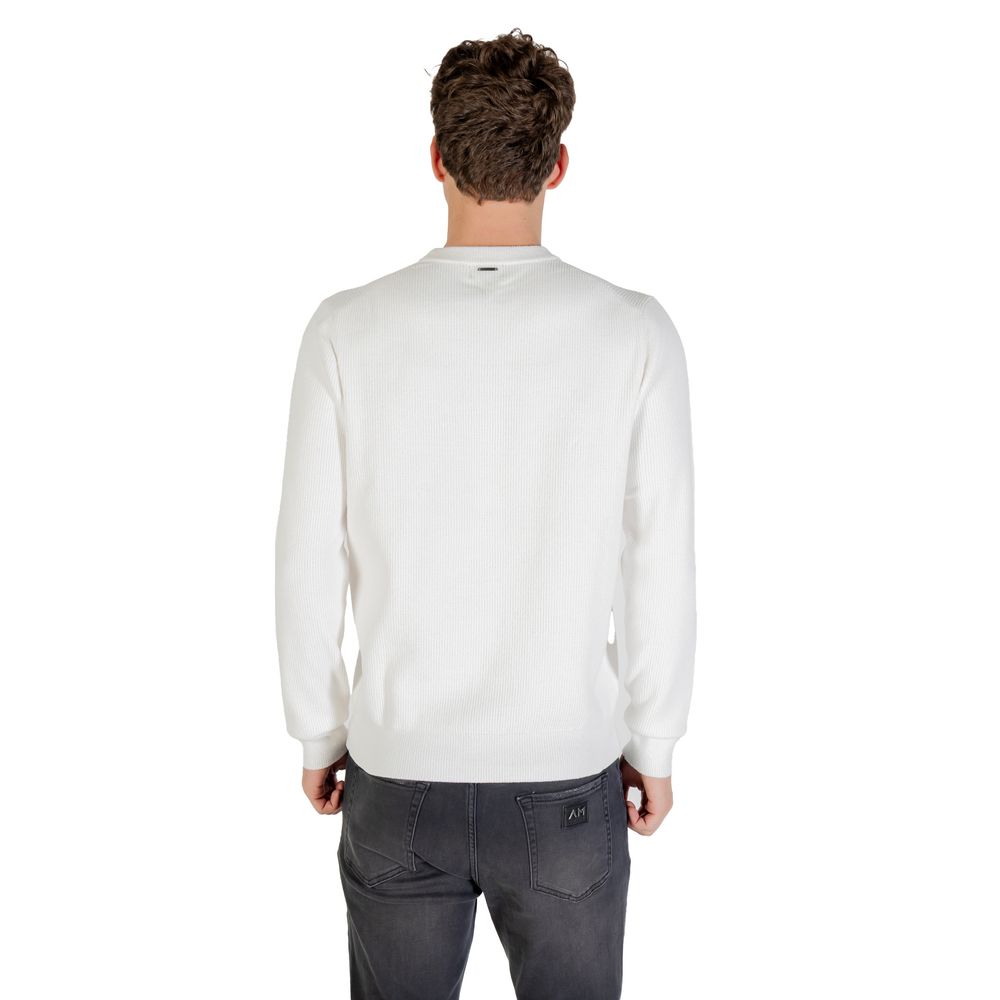 Beige Polyester Sweatshirt - ventzia