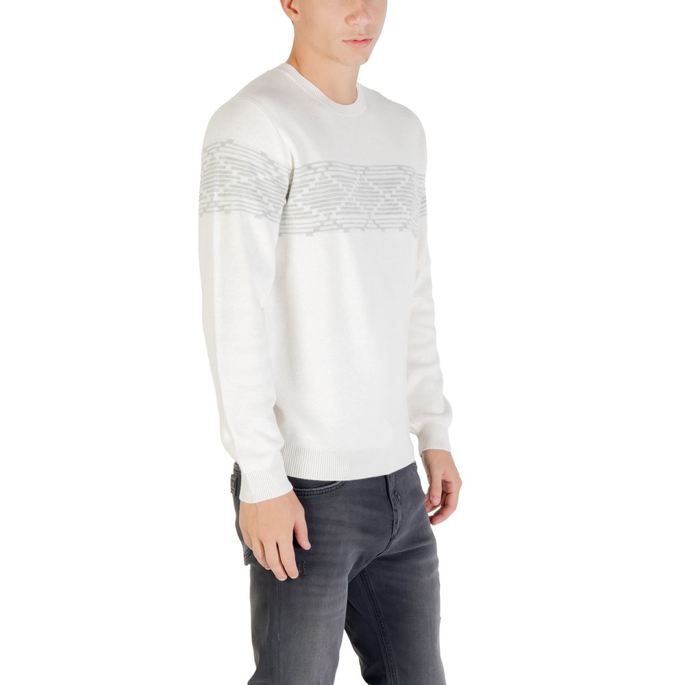 Beige Polyester Sweatshirt - ventzia