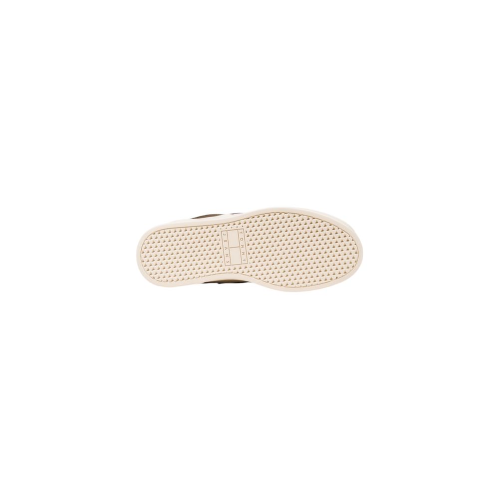 Brown Artificial Leather Sneakers - ventzia