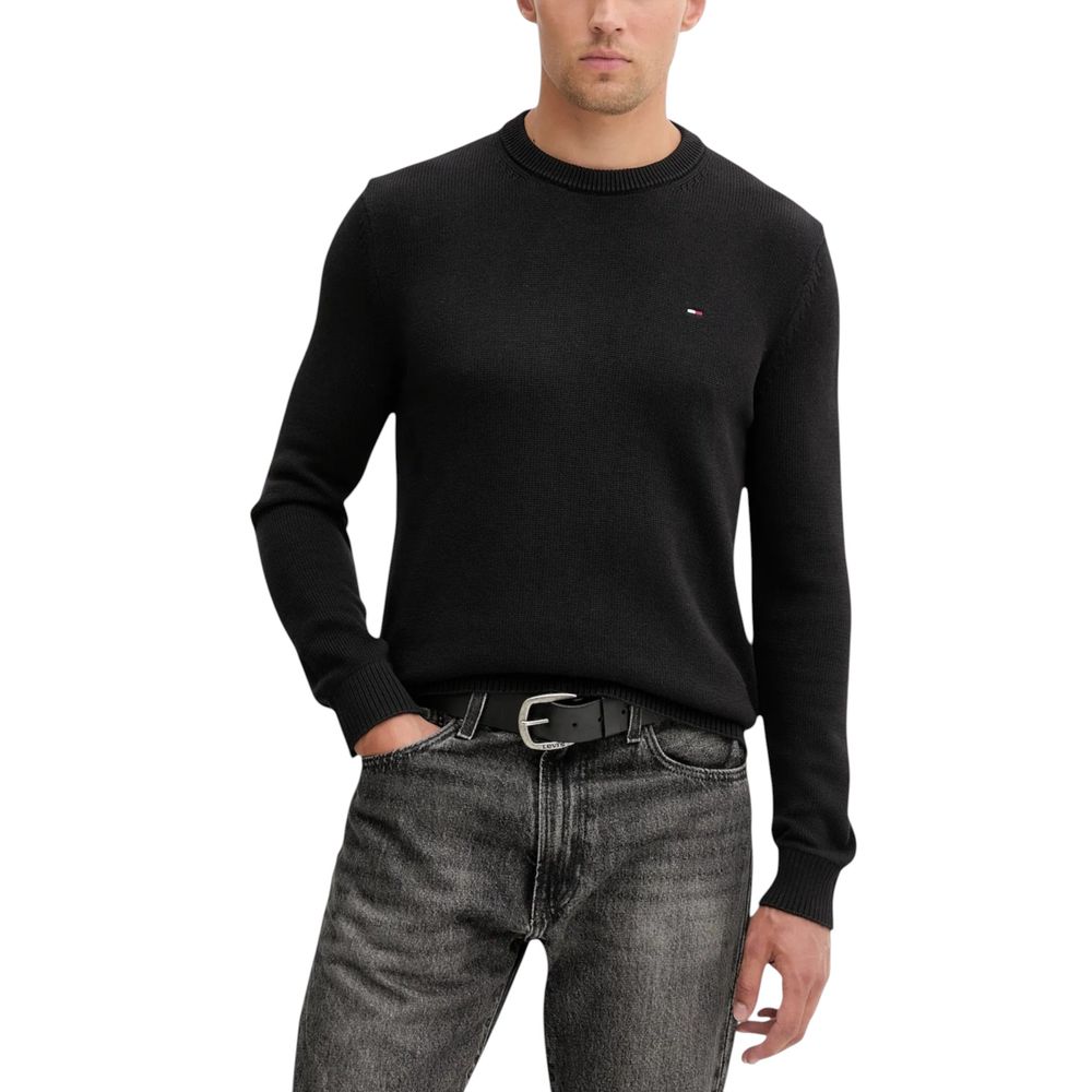 Black Organic Cotton Sweatshirt - ventzia