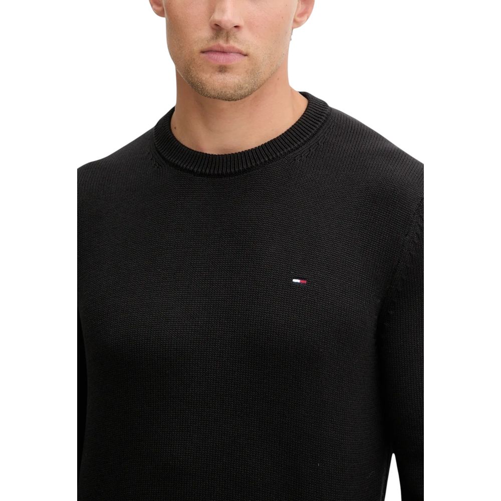 Black Organic Cotton Sweatshirt - ventzia