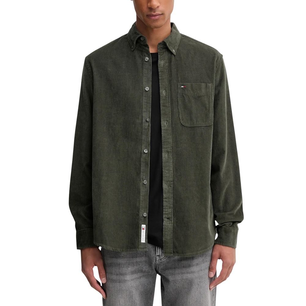 Bicolor Denim Shirt - ventzia