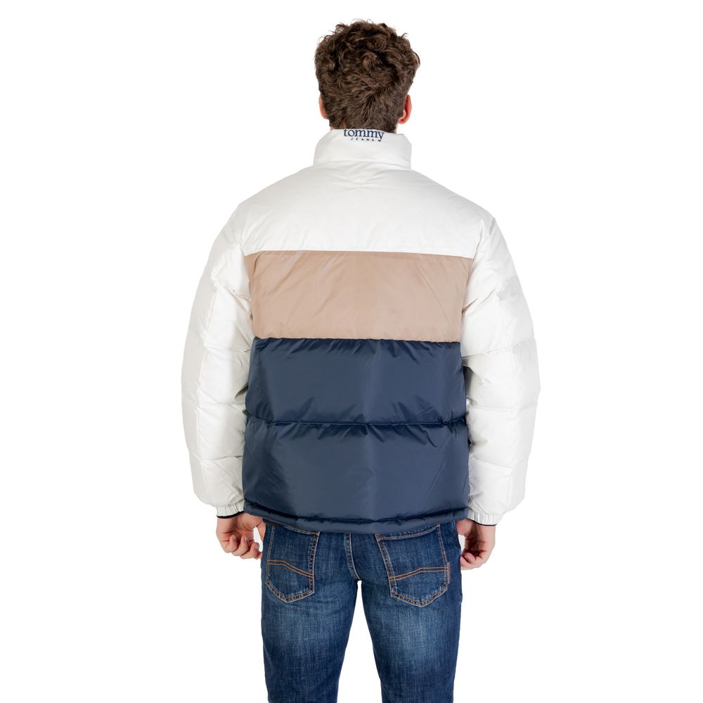 Cream Recycled Polyester Bomber - ventzia