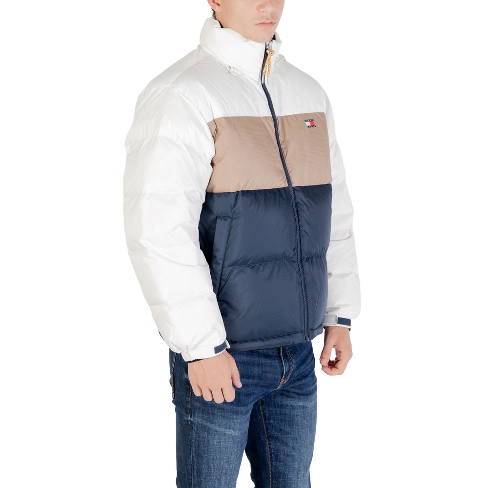 Cream Recycled Polyester Bomber - ventzia