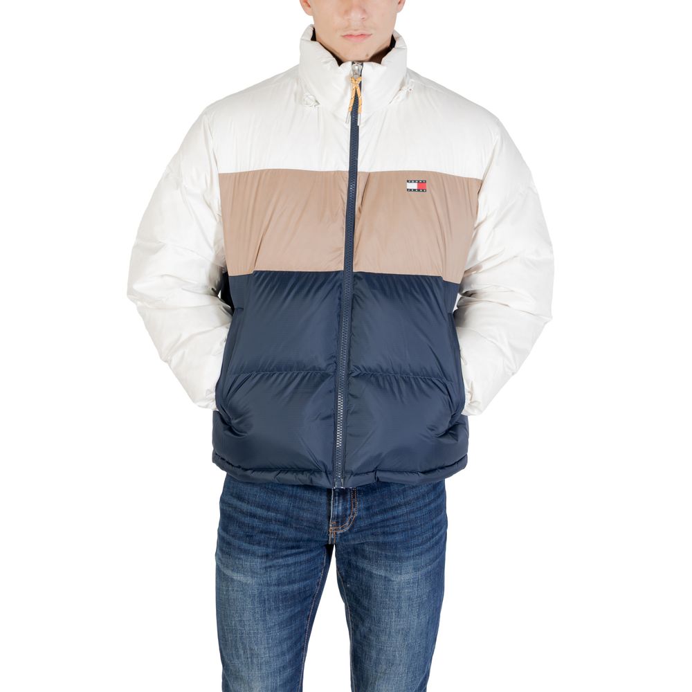 Cream Recycled Polyester Bomber - ventzia