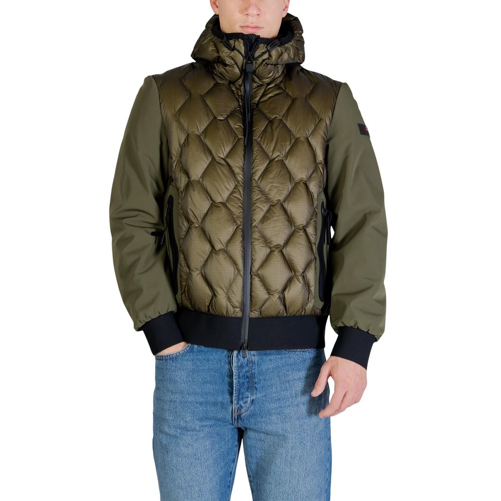 Bicolor Polyamide Coat - ventzia