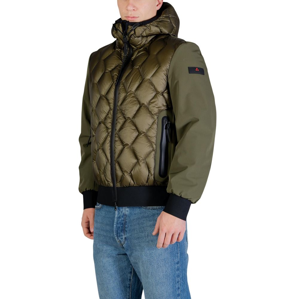 Bicolor Polyamide Coat - ventzia