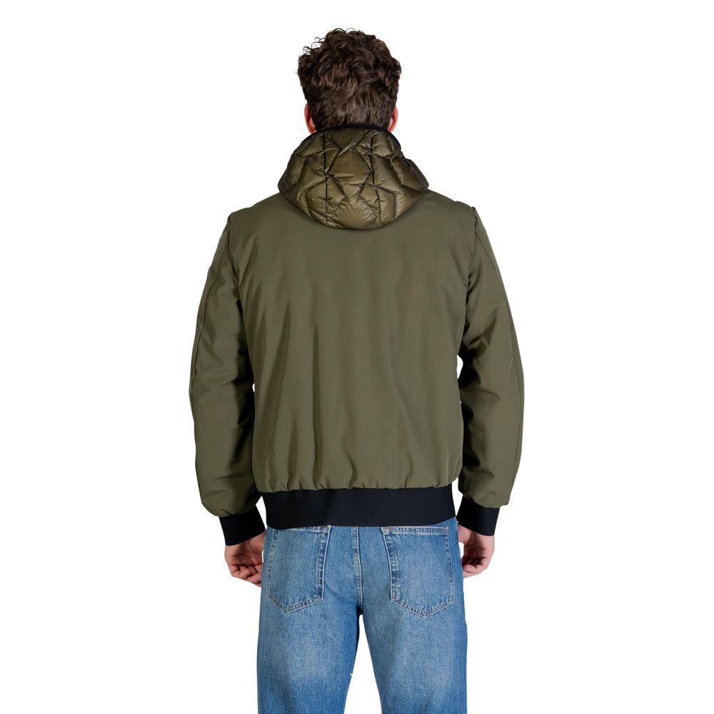 Bicolor Polyamide Coat - ventzia
