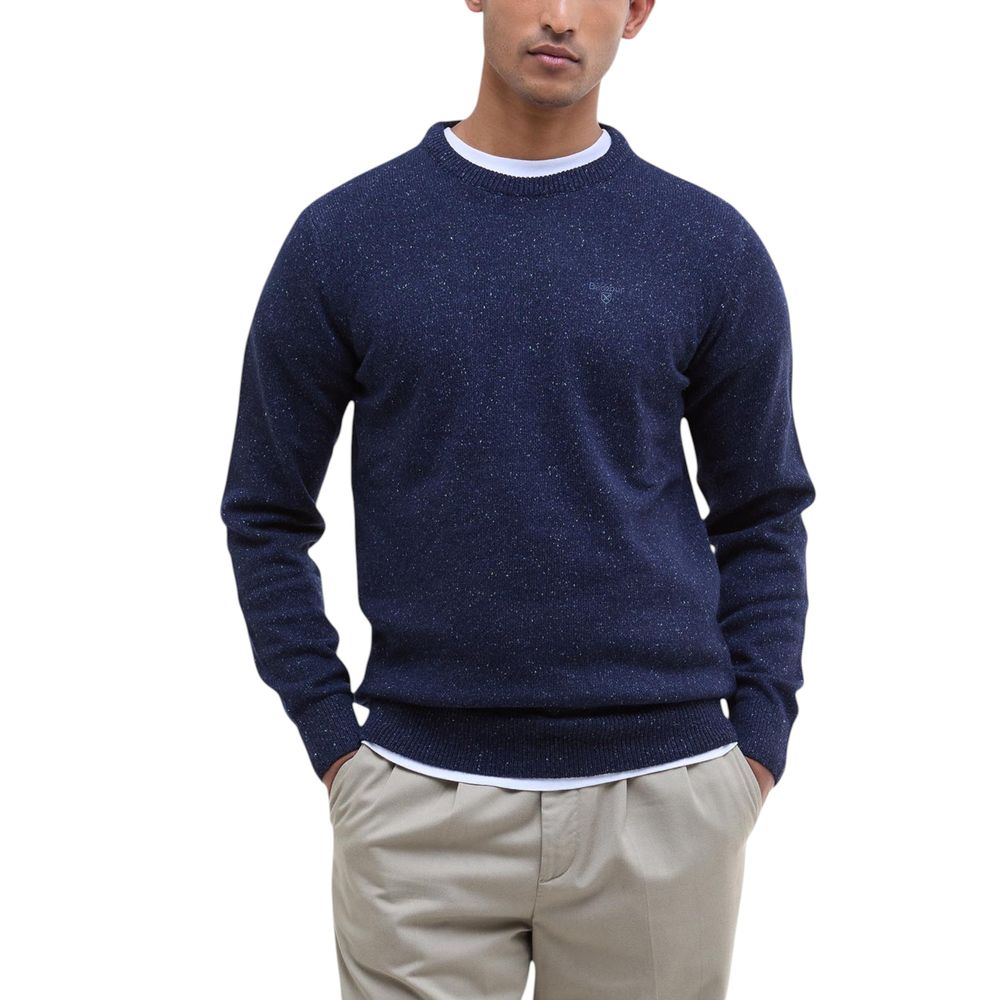 Blue Wool Sweatshirt - ventzia