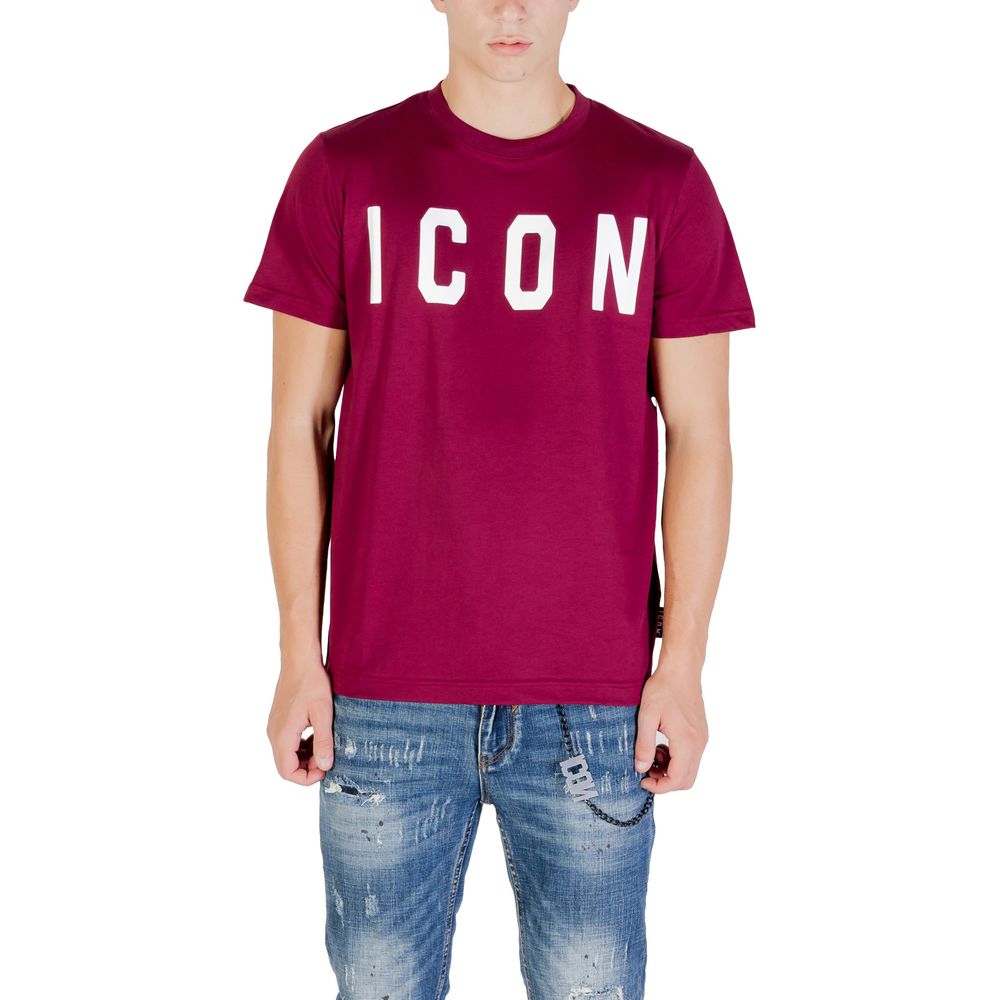Bordeaux Cotton T-Shirt - ventzia